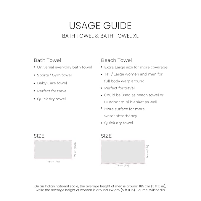 Basic Stripe Bath Towel