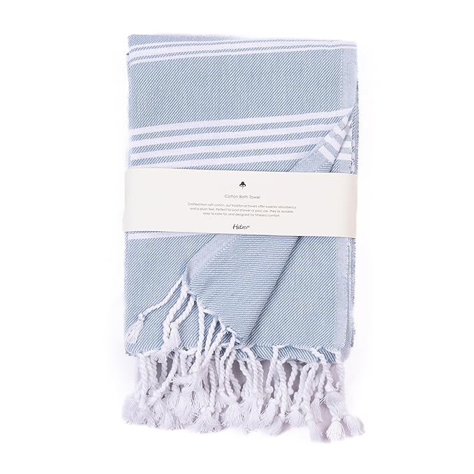 Basic Stripe Bath Towel