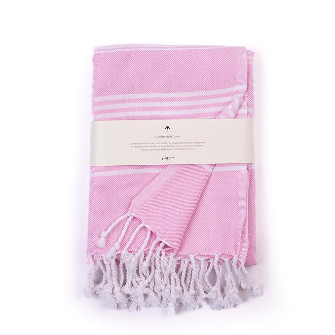 Basic Stripe Bath Towel