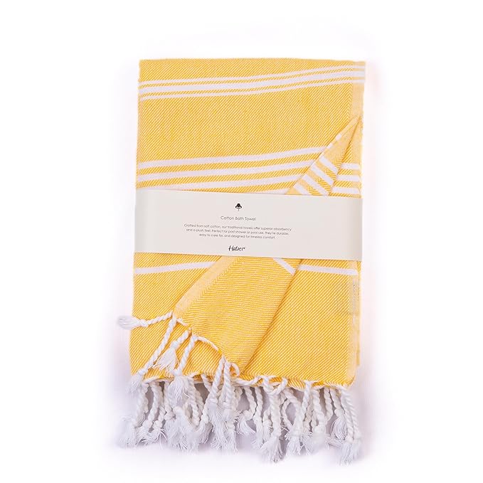 Basic Stripe Bath Towel