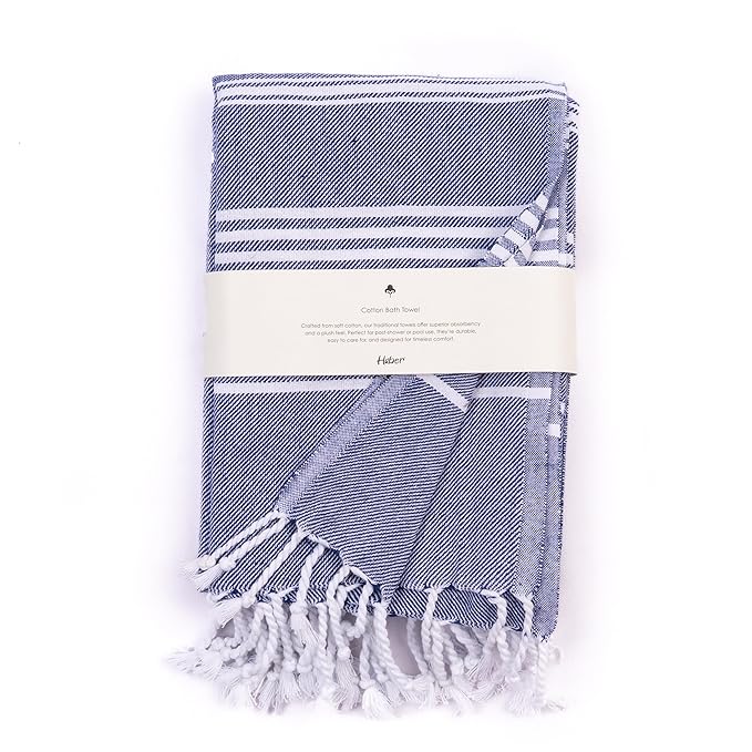 Basic Stripe Bath Towel