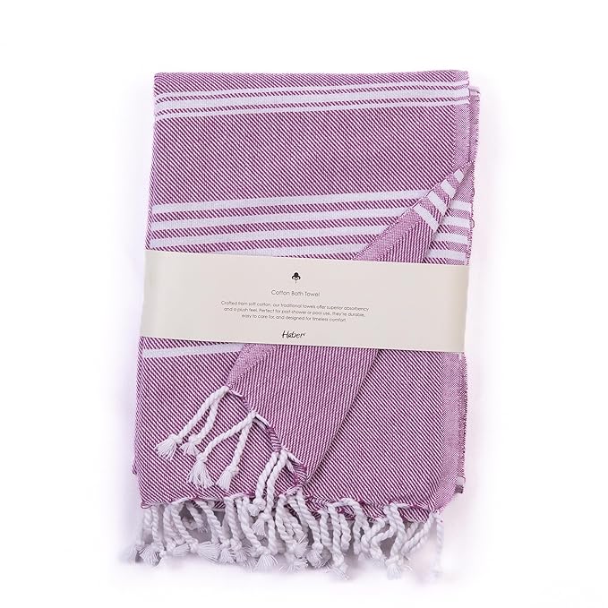 Basic Stripe Bath Towel