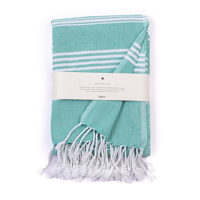 Basic Stripe Bath Towel