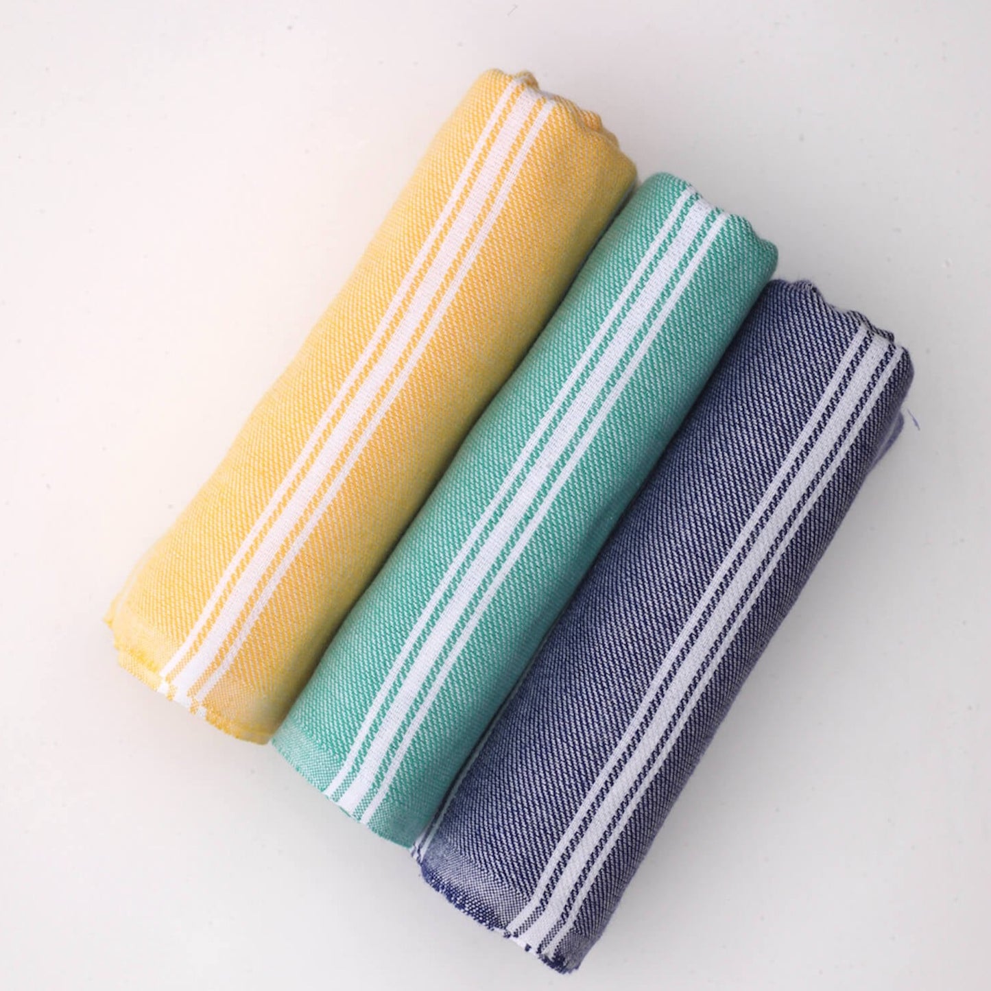 Basic Cotton Bath Towel I Pack of 3 Mixed Colours