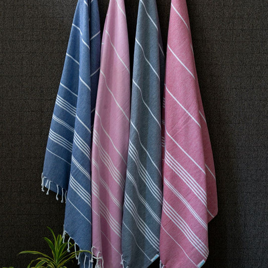 Basic Stripe XL Bath Towel