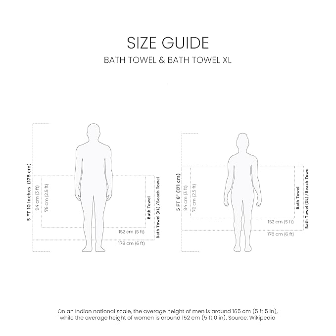 Basic Cotton Bath Towel Pack of 2