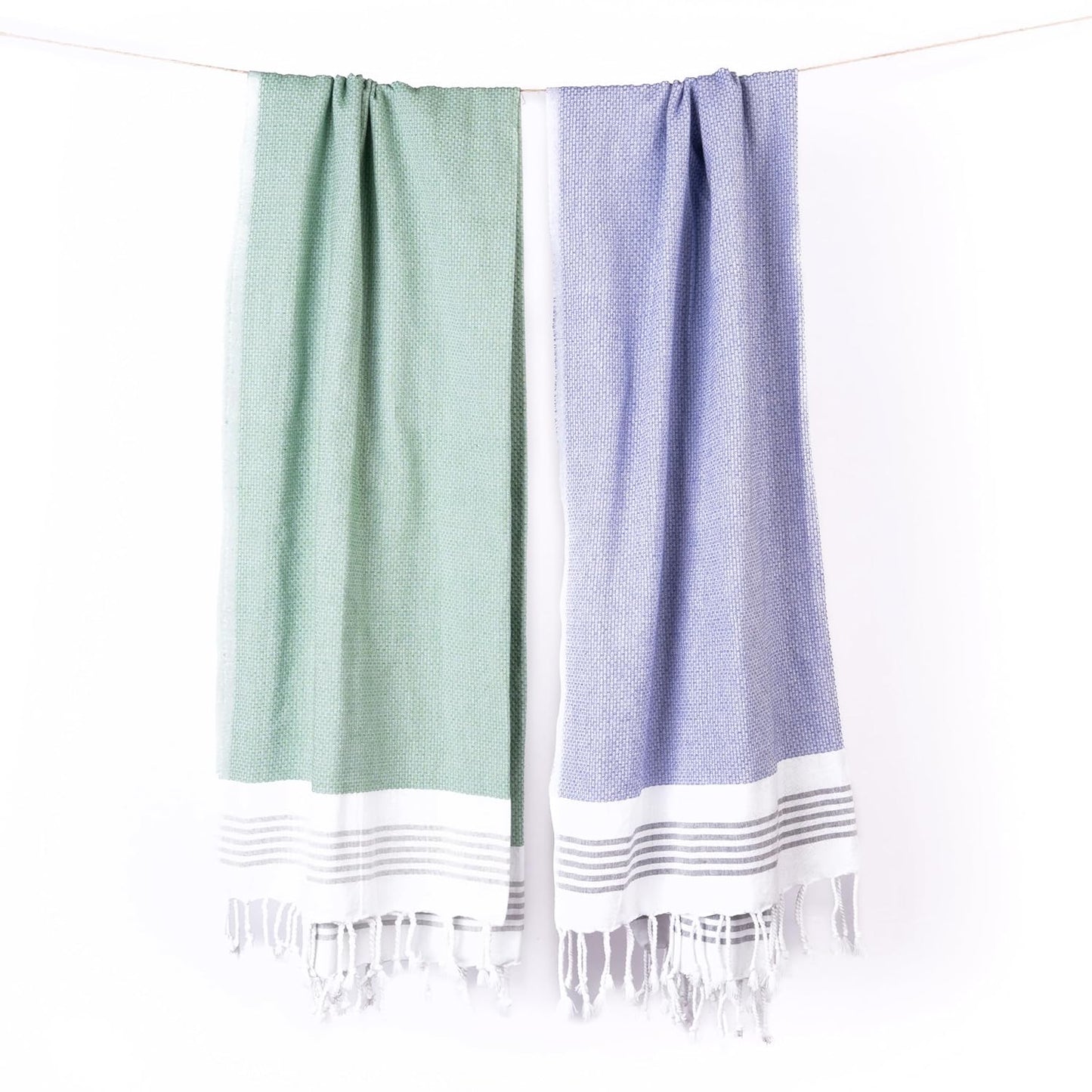 Luna Bath Towel I Pack of 2 Mixed Colours