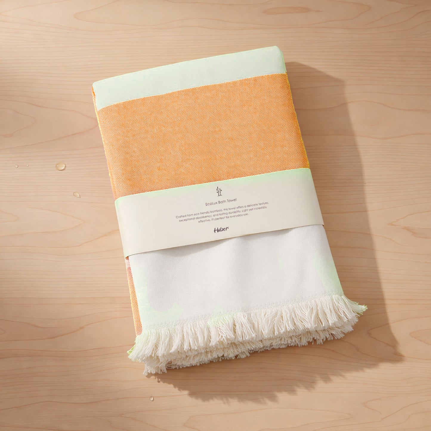 EcoLux Bamboo Towel | Ultra-Soft Satin Weave | Bath towel/ Beach Towel | Quick-Dry, Eco-Friendly & Sand-Resistant
