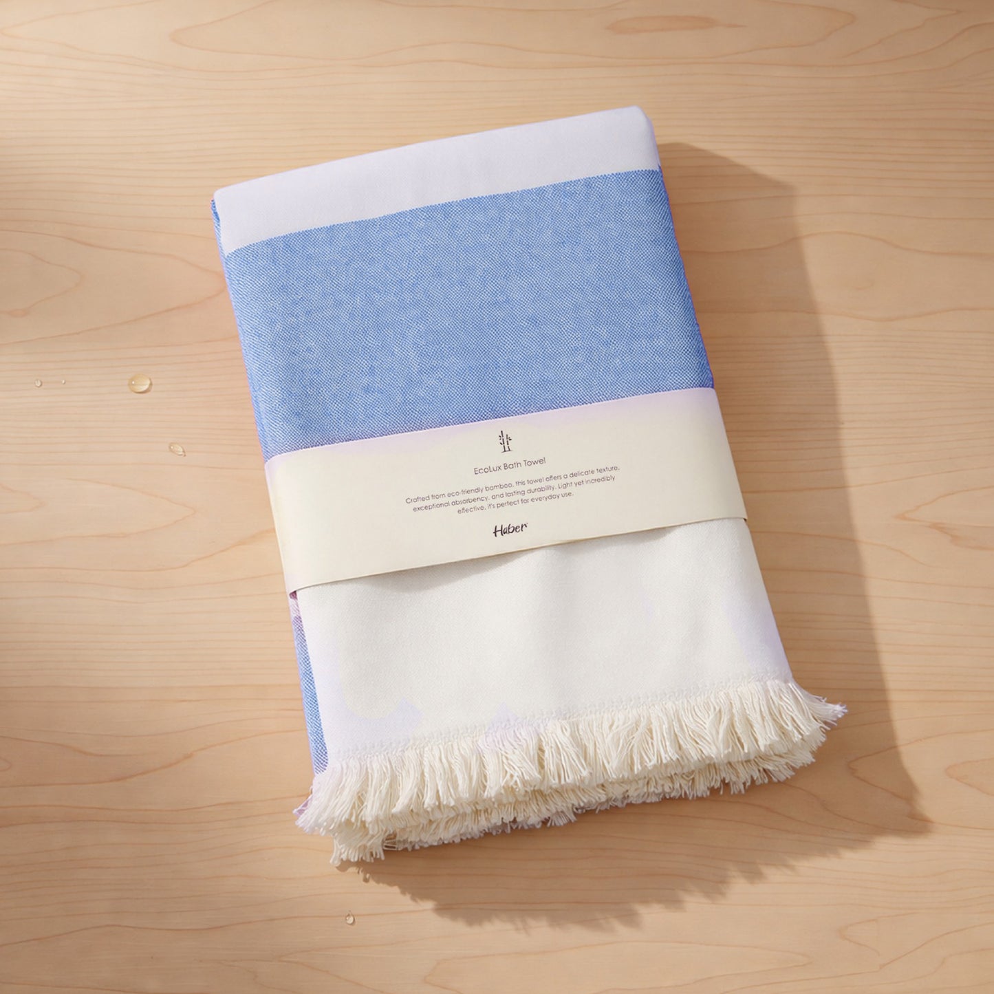 EcoLux Bamboo Towel | Ultra-Soft Satin Weave | Bath towel/ Beach Towel | Quick-Dry, Eco-Friendly & Sand-Resistant