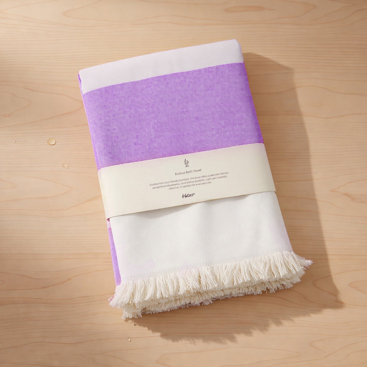 EcoLux Bamboo Towel | Ultra-Soft Satin Weave | Bath towel/ Beach Towel | Quick-Dry, Eco-Friendly & Sand-Resistant
