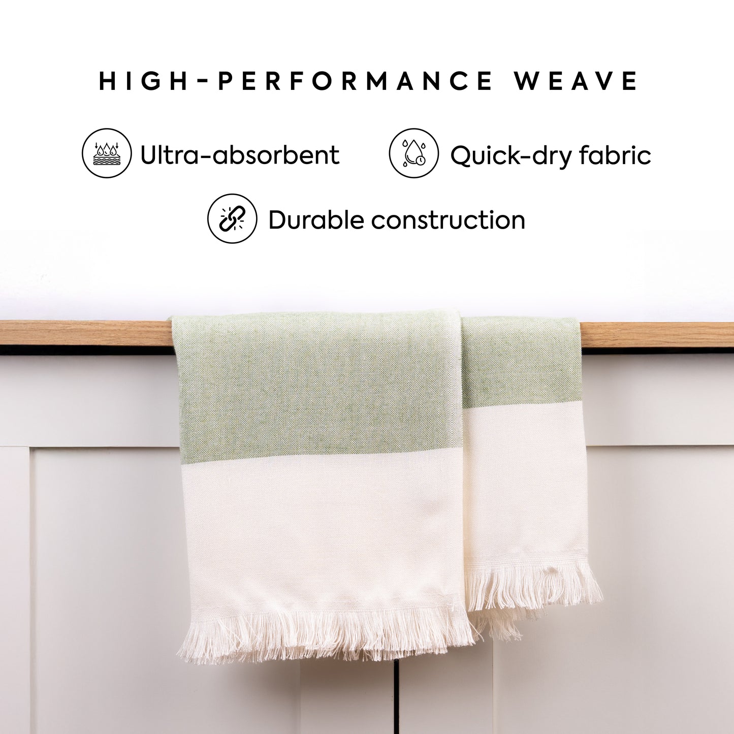 EcoLux Bamboo Towel | Ultra-Soft Satin Weave | Bath towel/ Beach Towel | Quick-Dry, Eco-Friendly & Sand-Resistant