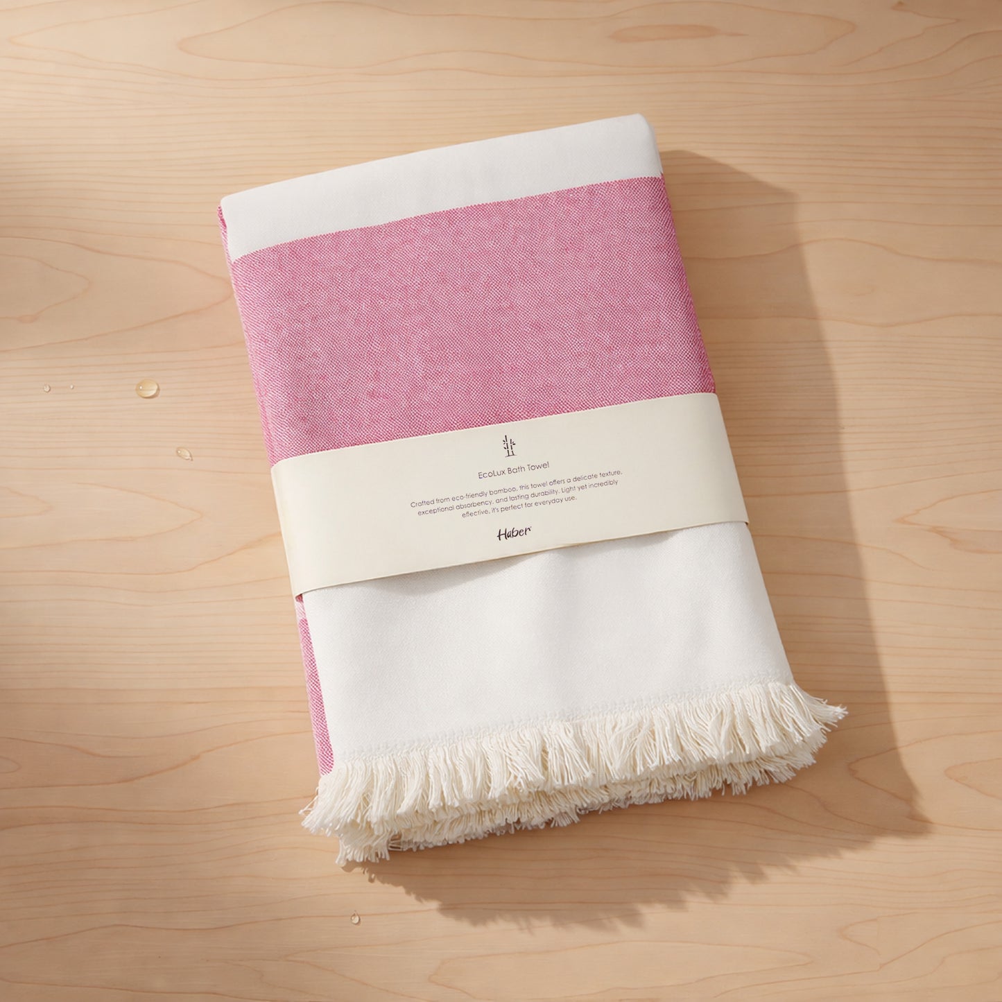 EcoLux Bamboo Towel | Ultra-Soft Satin Weave | Bath towel/ Beach Towel | Quick-Dry, Eco-Friendly & Sand-Resistant