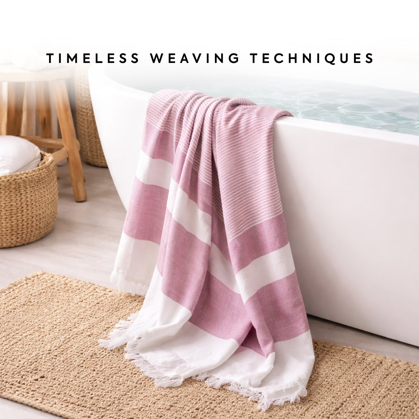 EcoLux Bamboo Towel | Ultra-Soft Satin Weave | Bath towel/ Beach Towel | Quick-Dry, Eco-Friendly & Sand-Resistant