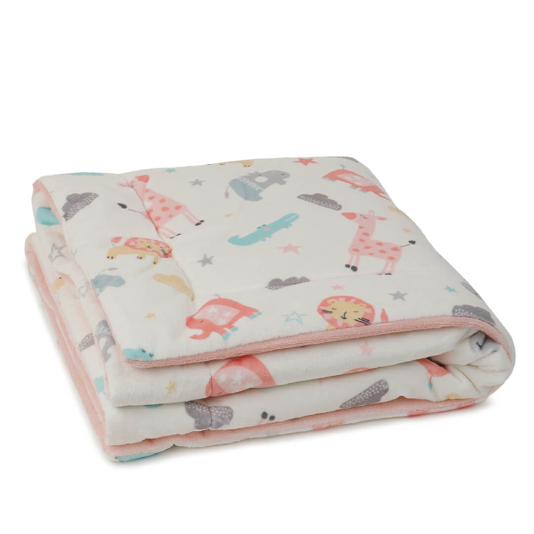Haber Junior - Baby Blankets | Peach-Jungle