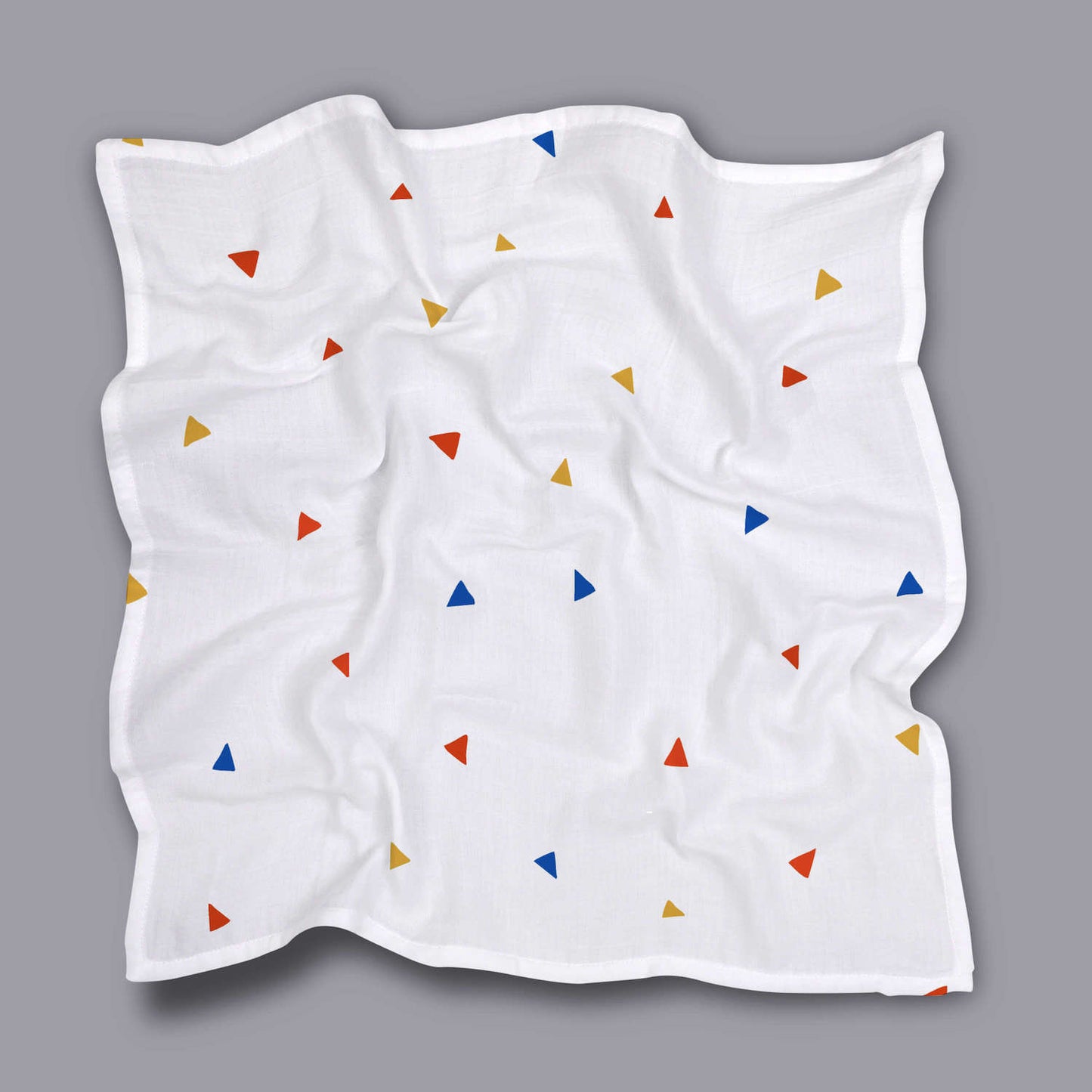 Organic Cotton Muslin Baby Bath Towels 70 X 70 cm | Chopper & Trio, Pack of 2